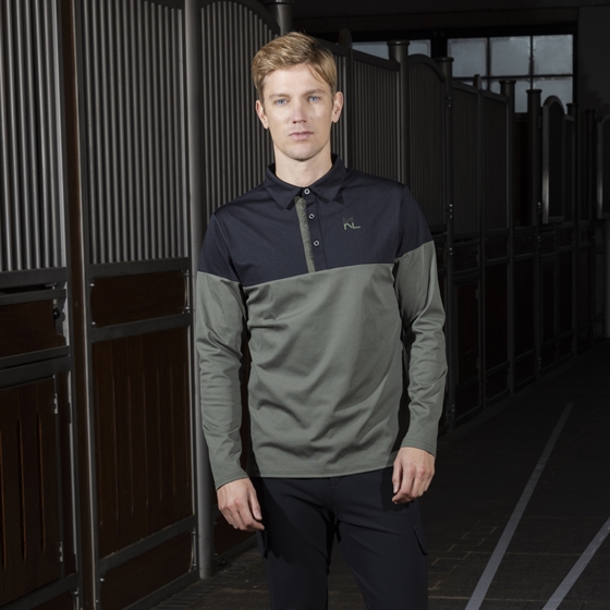 Kingsland KLViktor Polo-Langarmbluse für Herren 