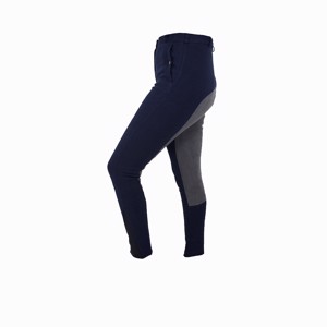 AB Damenhose mit Lederrückenauslass