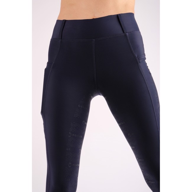 Montar Jayla Reitleggings mit geprägtem Logo