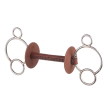 Beris 3-Ring Ledergebiss 20mm