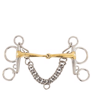 BR Soft Contact Baby Pelham zweiteilig 14mm