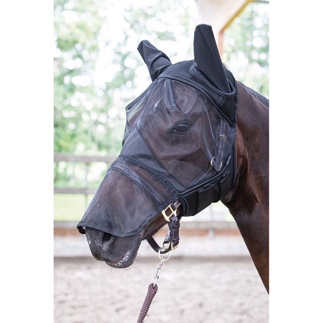 Harry\'s Horse Fliegenmaske aus Mesh mit Nasennetz 