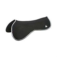 Acavallo Widerristfreies Double Face 3D Spacer/Micro-Pile & Memory Foam Half Pad für engen Kontakt