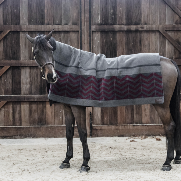 Kentucky heavy Fleecedecke Quadrat