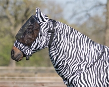 QHP Exema-Maske mit Zebra-Streifen