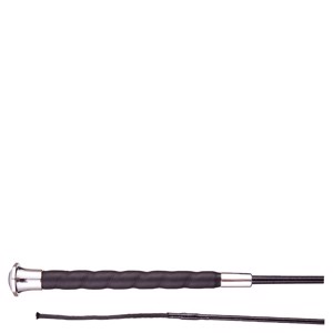 BR Dressurpeitsche Taurus mit Ledergriff