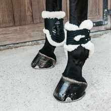 Kentucky Vegan Sheepskin Streichkappen elastic
