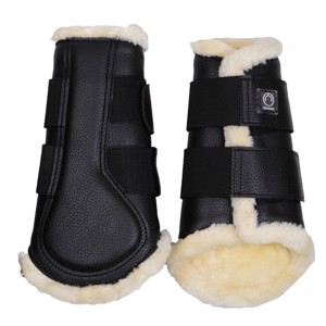 Montar Tech Leder-Gamaschen-Set