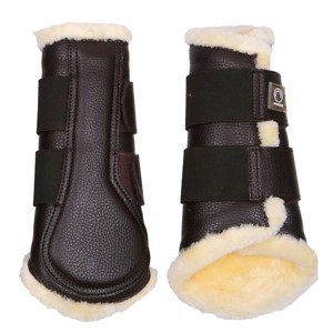 Montar Tech Leder-Gamaschen-Set