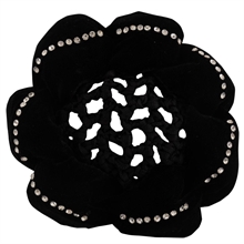 BR Schrunchie Magnolia mit Haarnetz 