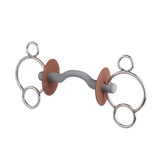 Beris 3-Ring-Gebiss mit Zungenfreiheit 