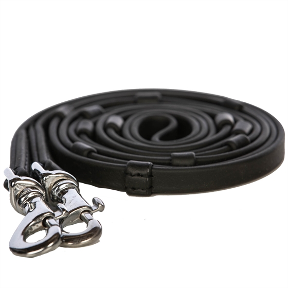 Eques BIOTHANE® Zügel mit Stoppern und Karabinerhaken