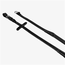 Equestro Lederzügel mit Gummi