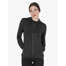 Equestro Damen Technical Jersey Sweatshirt mit Reißverschluss