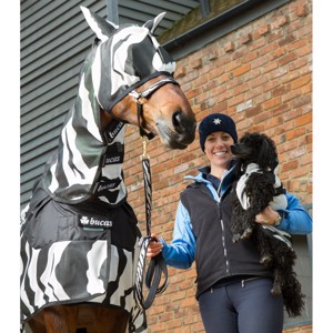 Bucas Buzz-Off Zebra Fliegenmaske 