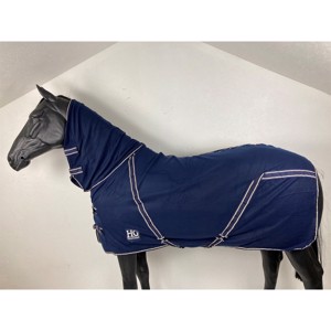 Fleecedecke combo navy