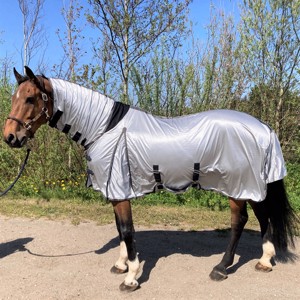 AB Ekzem-Insektenschutz Hole Mesh fly sheet full neck