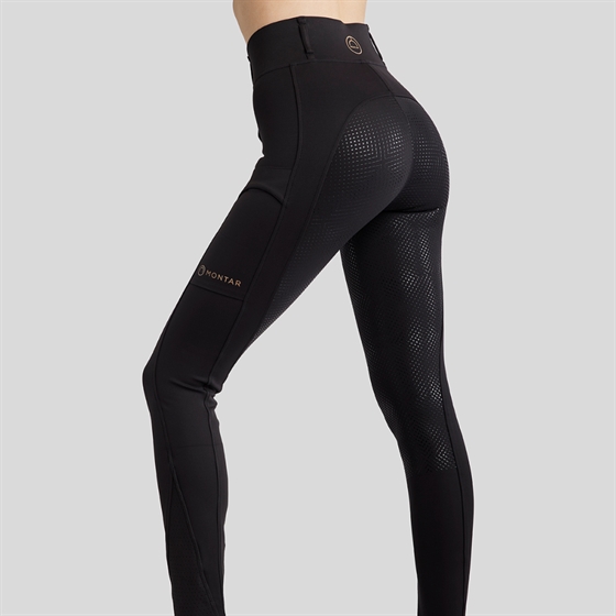 Montar MoZoe Compression Raffinierte Reitleggings mit vollem Grip 