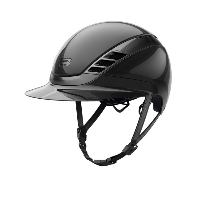 Pikeur ABUS AirLuxe Chrome Reithelm mit breiter Krempe