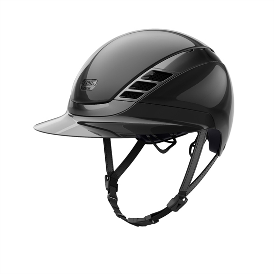 Pikeur ABUS AirLuxe Chrome Reithelm mit breiter Krempe