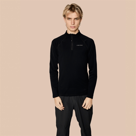 C\'Mon Herren Langarmshirt 1/4-Reißverschluss mit Reflex