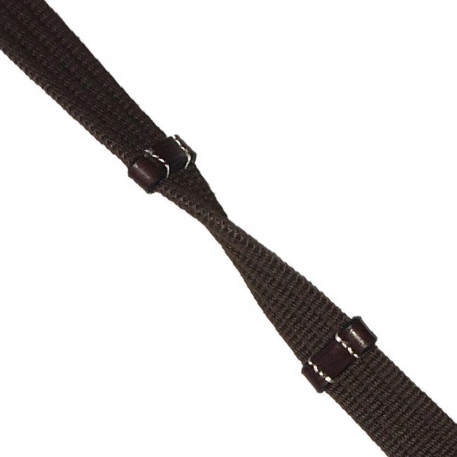 Montar Webzaum - Schwarz mit Eco-Leder
