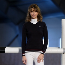 Kingsland Klassische Damen-Strickbluse mit V-Ausschnitt