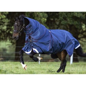 Horseware regendecken Rambo Optimo mit 400 Gramm Schnur und 150 Gramm Hals