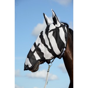 Bucas Buzz-Off Zebra Vollgesichtsfliegenmaske