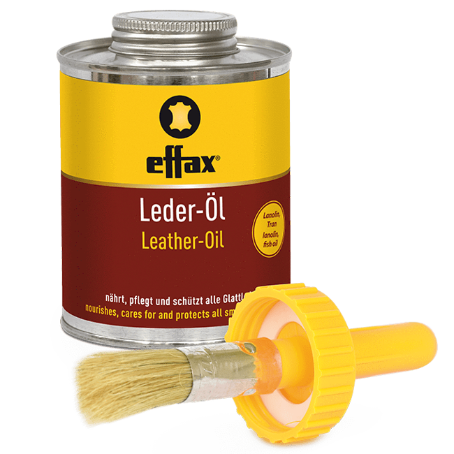 Effax Lederöl mit Pinsel
