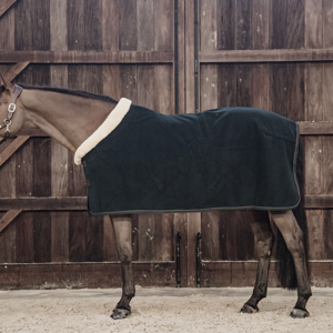 Kentucky heavy Fleece-Schausteppich Tannengrün
