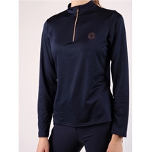 Montar Everly Rosegold langärmelige Junior-Bluse 
