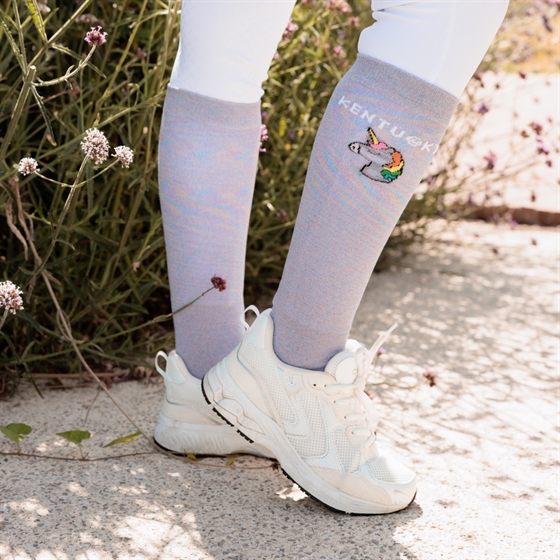Kentucky Reitsocken Unicorn Glitter 3er-Pack